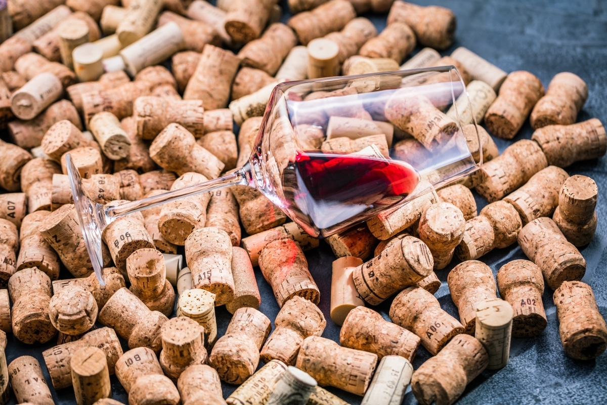 Warum empfiehlt es sich, Weinkorken in Deutschland an Zitronenbaumzweige zu hängen, und wozu dient das?