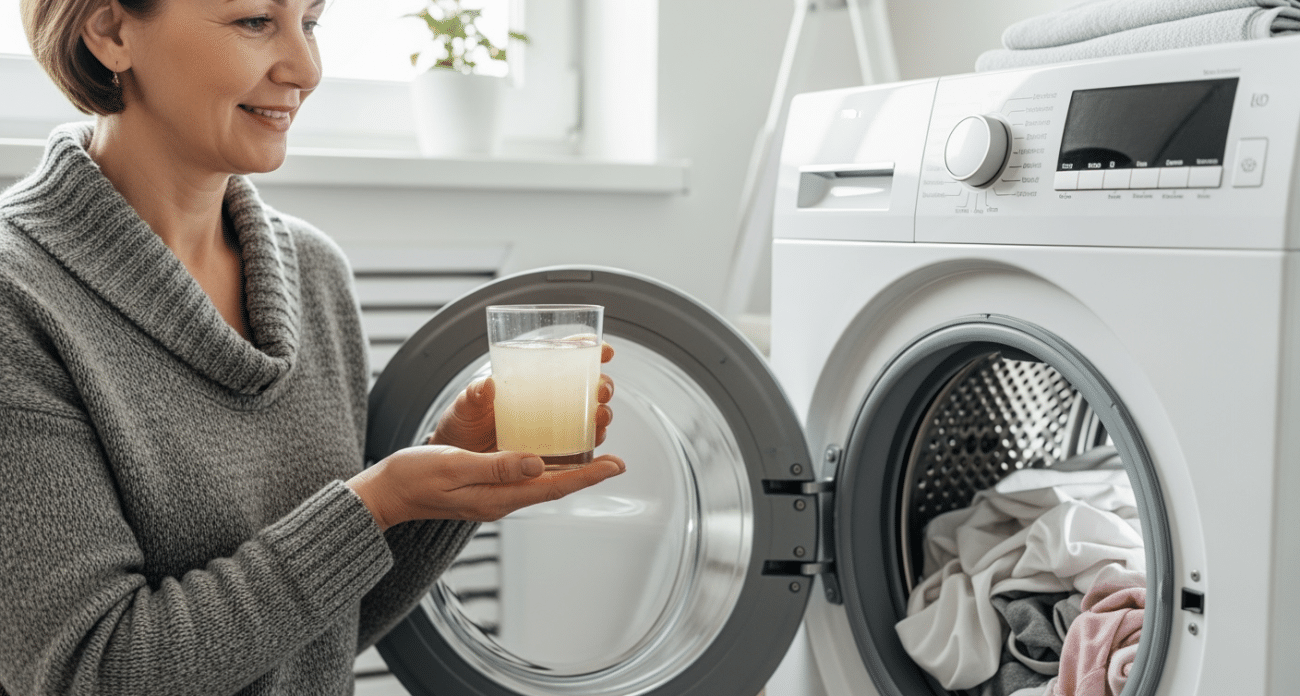 Zitronensaft in die Waschmaschine geben: Wozu dient das und warum wird es empfohlen? Zitrone ist ein natürliches Mittel, um Kleidung aufzuhellen, Gerüche zu beseitigen und die Waschmaschine ohne aggressive Chemikalien sauber zu halten. Warum integrieren immer mehr Menschen, darunter auch deutsche Hausfrauen, Zitrone in ihre Waschroutine? Um die Wäsche makellos sauber zu halten und die Waschmaschine vor unangenehmen Gerüchen zu bewahren, sind nicht immer teure Mittel oder industrielle Formeln erforderlich. Zitronensaft, eine gewöhnliche Zutat in der Küche, erfüllt beim Waschen mehrere wichtige Funktionen, sowohl für die Kleidung als auch für die Reinigung von Haushaltsgeräten. Warum Zitrone in der Waschmaschine wirkt Zitronensaft hat Eigenschaften, die ihn zu einer wirksamen und sanfteren Alternative zu anderen Produkten machen: Er vernichtet Bakterien und Pilze, die für unangenehme Gerüche in der Kleidung und in der Trommel verantwortlich sind. Es bringt weiße Kleidung wieder zum Strahlen und hilft, den gelblichen oder grauen Schimmer zu beseitigen, der mit der Zeit entsteht. Es beschädigt die Fasern nicht, im Gegensatz zu Chlor oder Bleichmittel, die sie mit der Zeit schwächen können. Es hinterlässt einen frischen und natürlichen Duft ohne künstliche Duftstoffe. Wie man Zitronensaft in der Waschmaschine verwendet Je nach Zweck gibt es verschiedene Anwendungsmöglichkeiten: Während des Waschens Fügen Sie ein Glas Zitronensaft zusammen mit Ihrem üblichen Waschmittel hinzu. Dies ist ideal für weiße Kleidung, Bettwäsche, Handtücher und helle T-Shirts. Vorweichen Kochen Sie Zitronenscheiben in Wasser. Lassen Sie die Kleidung vor dem normalen Waschen eine Stunde lang im Wasser liegen. Dies ist nützlich, um Flecken von Schweiß, Feuchtigkeit oder hartnäckigen Gerüchen zu entfernen. Reinigung der Waschmaschine Die Verwendung von Zitrone hilft, Waschmittelrückstände, Schimmel und Bakterien aus der Trommel und den Gummidichtungen zu entfernen. Dies trägt dazu bei, die Maschine sauber zu halten und starke Gerüche zu vermeiden. Die wichtigsten Vorteile Bleicht ohne aggressive Chemikalien. Schont die Kleidung und verlängert ihre Lebensdauer. Ist kostengünstig und leicht erhältlich. Reduziert den Einsatz von Industrieprodukten. Hält die Waschmaschine sauberer und frischer. Was Sie vor der Verwendung beachten sollten Nicht empfohlen für dunkle oder farbige Kleidung, da Zitronensaft diese aufhellen kann. Nicht mit Bleichmitteln oder chlorhaltigen Produkten mischen. In Maßen verwenden: Sie müssen nicht bei jedem Waschgang Zitronensaft hinzufügen. Das Hinzufügen von Zitronensaft in die Waschmaschine wird bei Deutschen, die nach natürlichen und wirksamen Waschmethoden suchen, immer beliebter. Das ist nicht nur praktisch, sondern auch wirtschaftlich, was für deutsche Hausfrauen wichtig ist, die Wert auf Sauberkeit und Frische ihrer Wäsche legen.