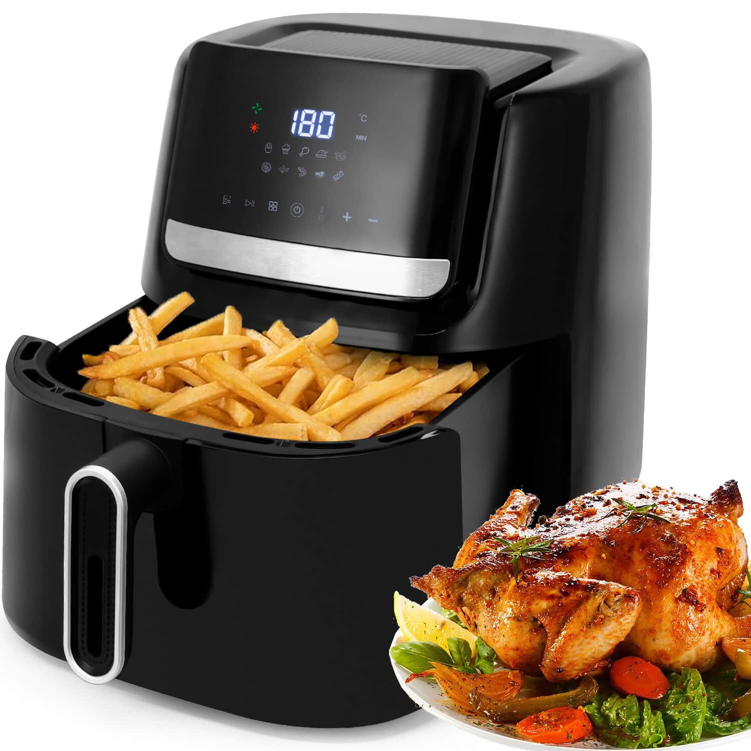 Auf Wiedersehen, Fritteusen! Das neue Elektrogerät von Lidl bereitet Speisen auf 9 verschiedene Arten zu