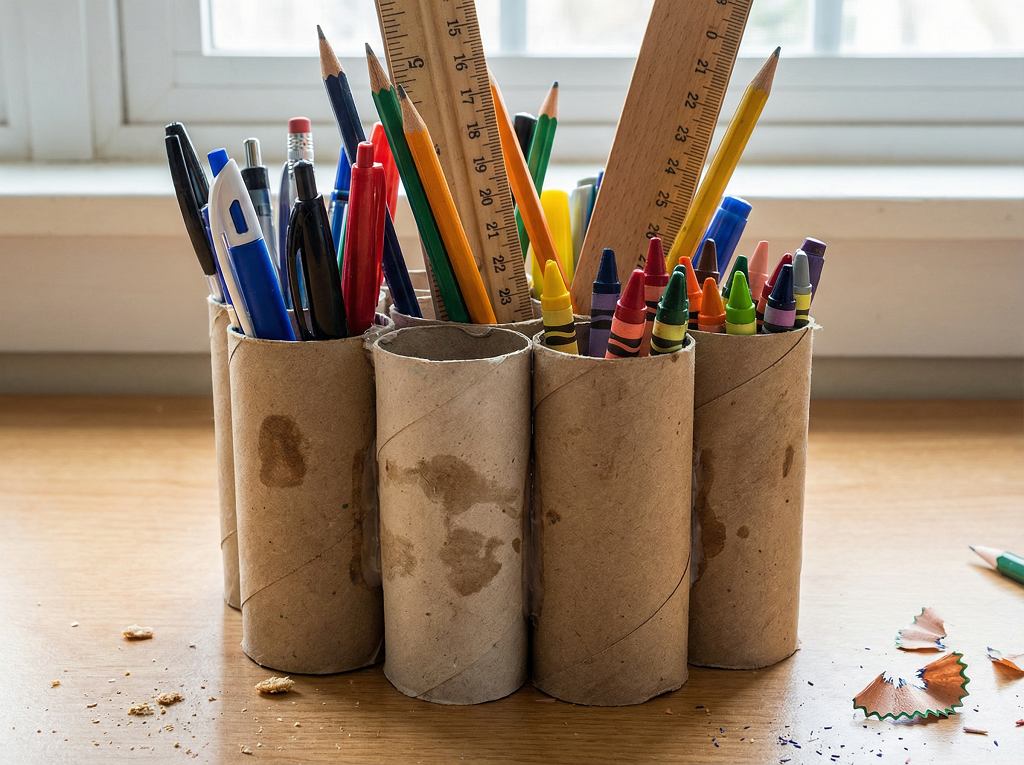 Ich hüte Papierrollen wie meinen Augapfel. Ich mache daraus Dinge, von denen Philosophen nicht einmal zu träumen wagten